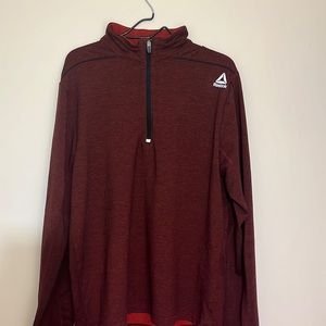 Reebok 1/4 zip long sleeve shirt in perfect condition from a smoke free home!